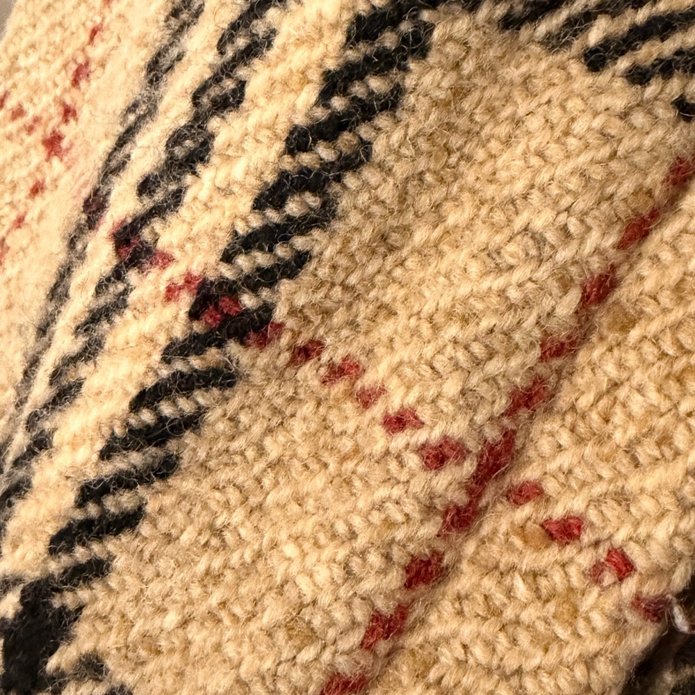 Burberry Camel Plaid Turtleneck Sweater with Black Check - Picture 5 of 9